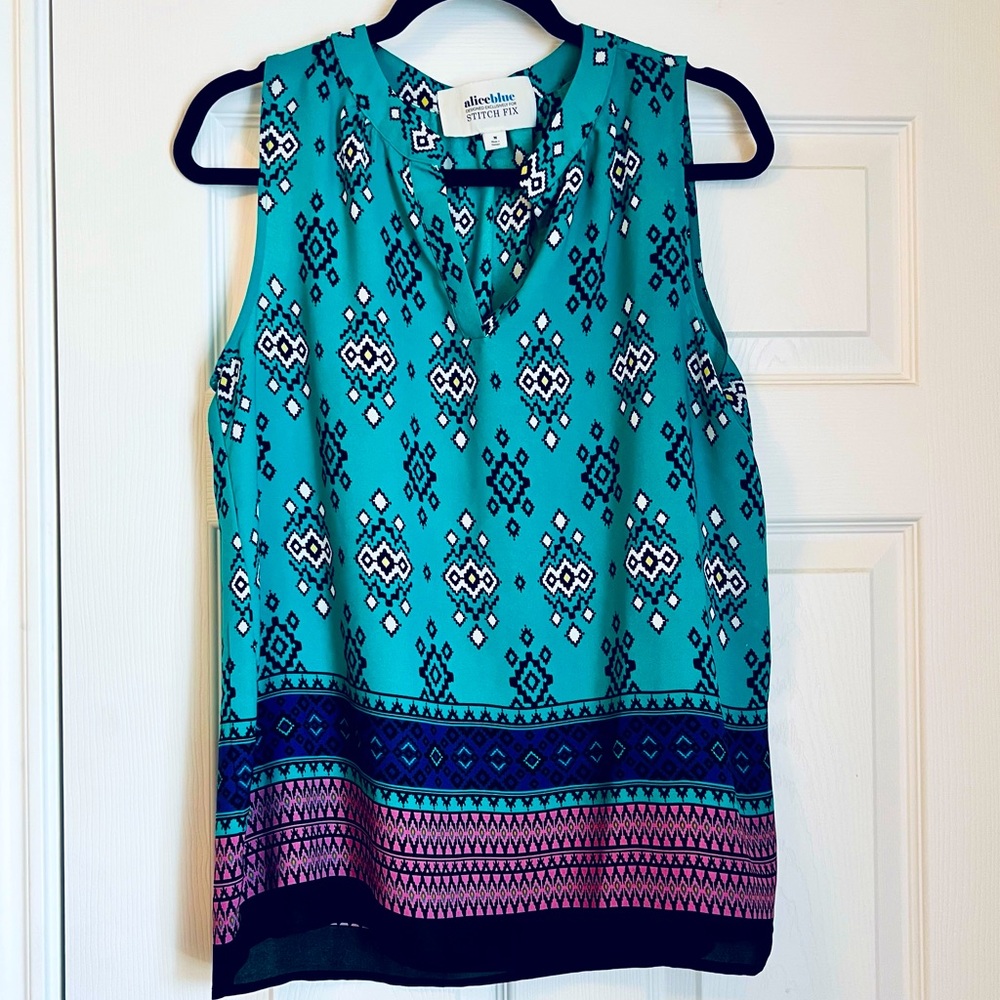 Alice Blue Blouse